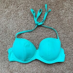 Victoria’s Secret Mint Green Push-up Bikini Top